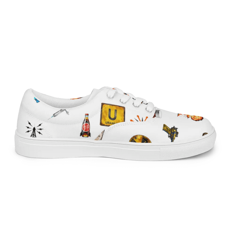 Pop Culture Parody Lace-Up Shoes #fallout product image (11)