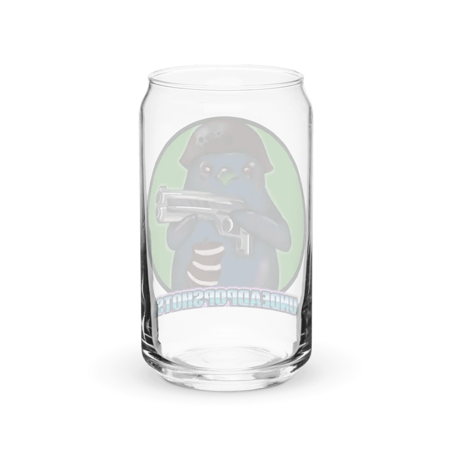 UndeadPopShots Penguin Can-Shaped Glass Logo Color Green product image (38)