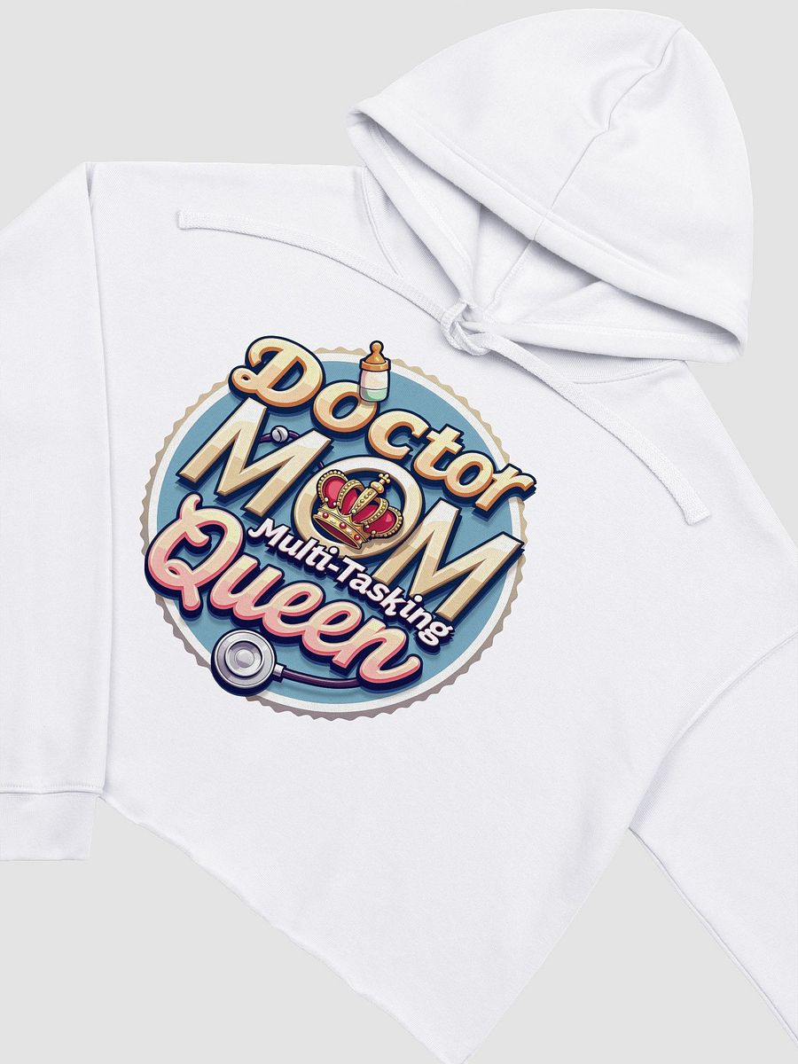 Multi-Tasking Queen Crop Hoodie product image (21)