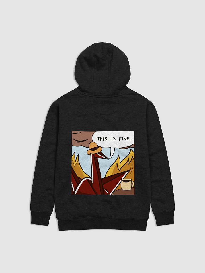 This Is Fine Back | Small Logo Front product image (16)