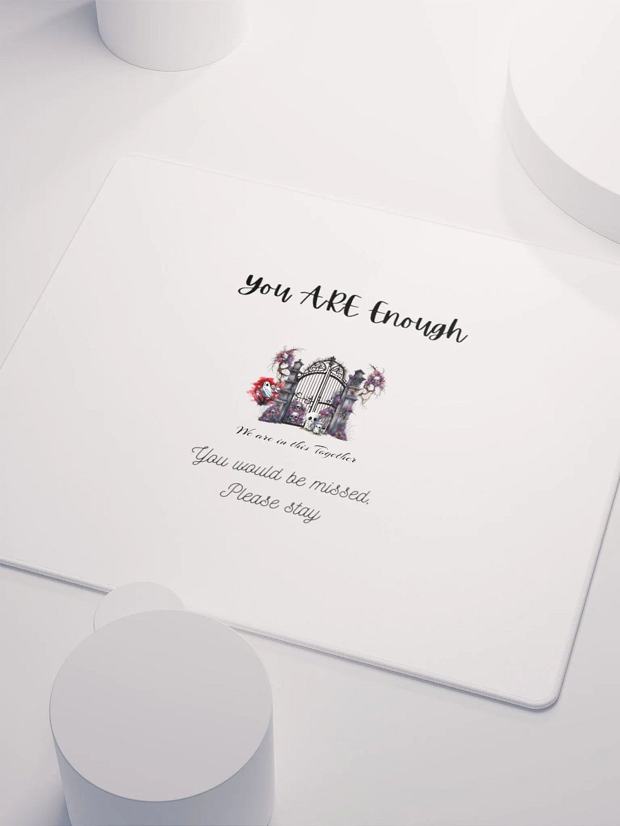 Gothic Floral Gaming Mouse Pad product image (5)