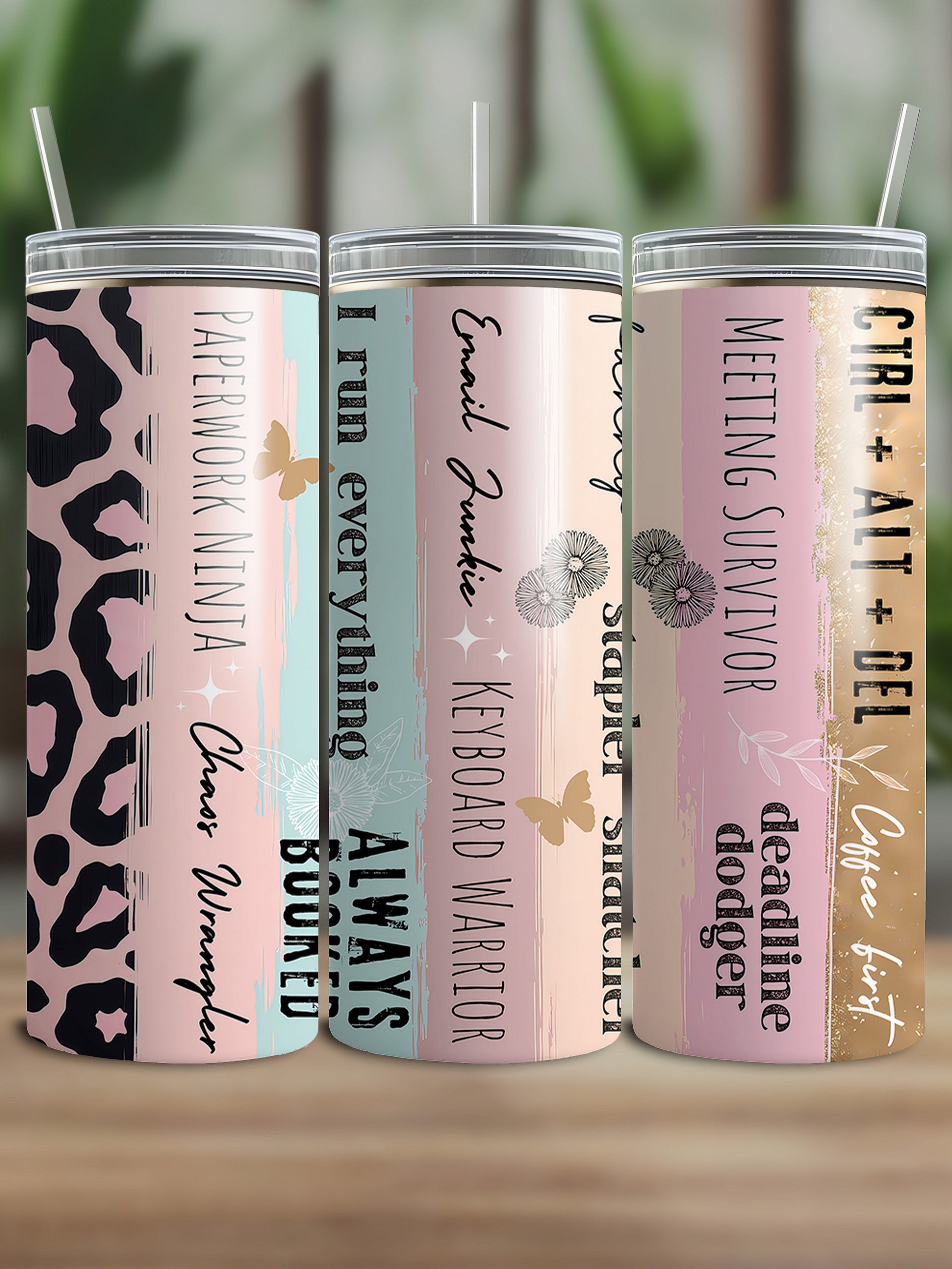 Funny Quotes Secretary Tumbler Wrap product image (1)