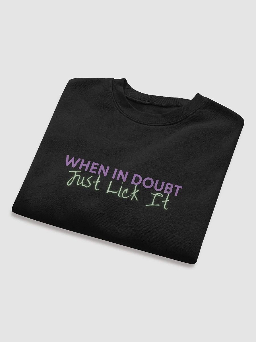 Just Lick It Cropped Sweatshirt product image (8)