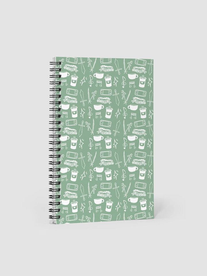 Patterned Notebook product image (1)