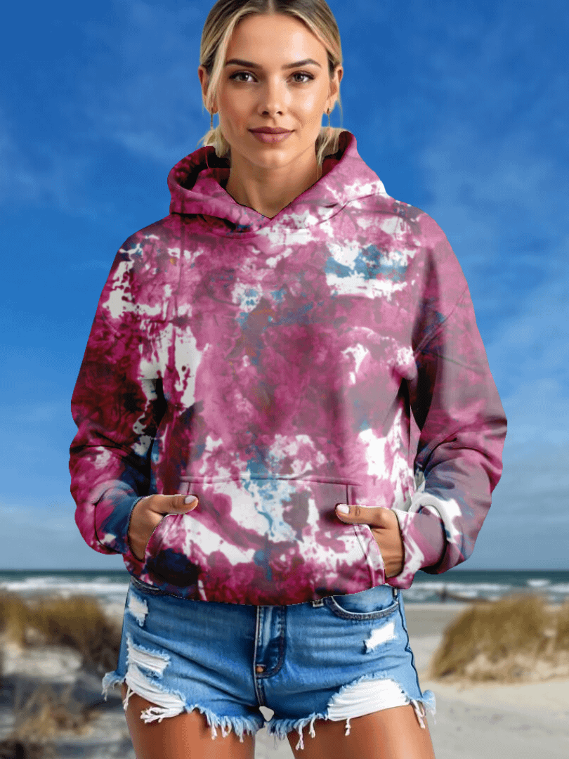 Imperial Red | Recycled Unisex Hoodie product image (2)