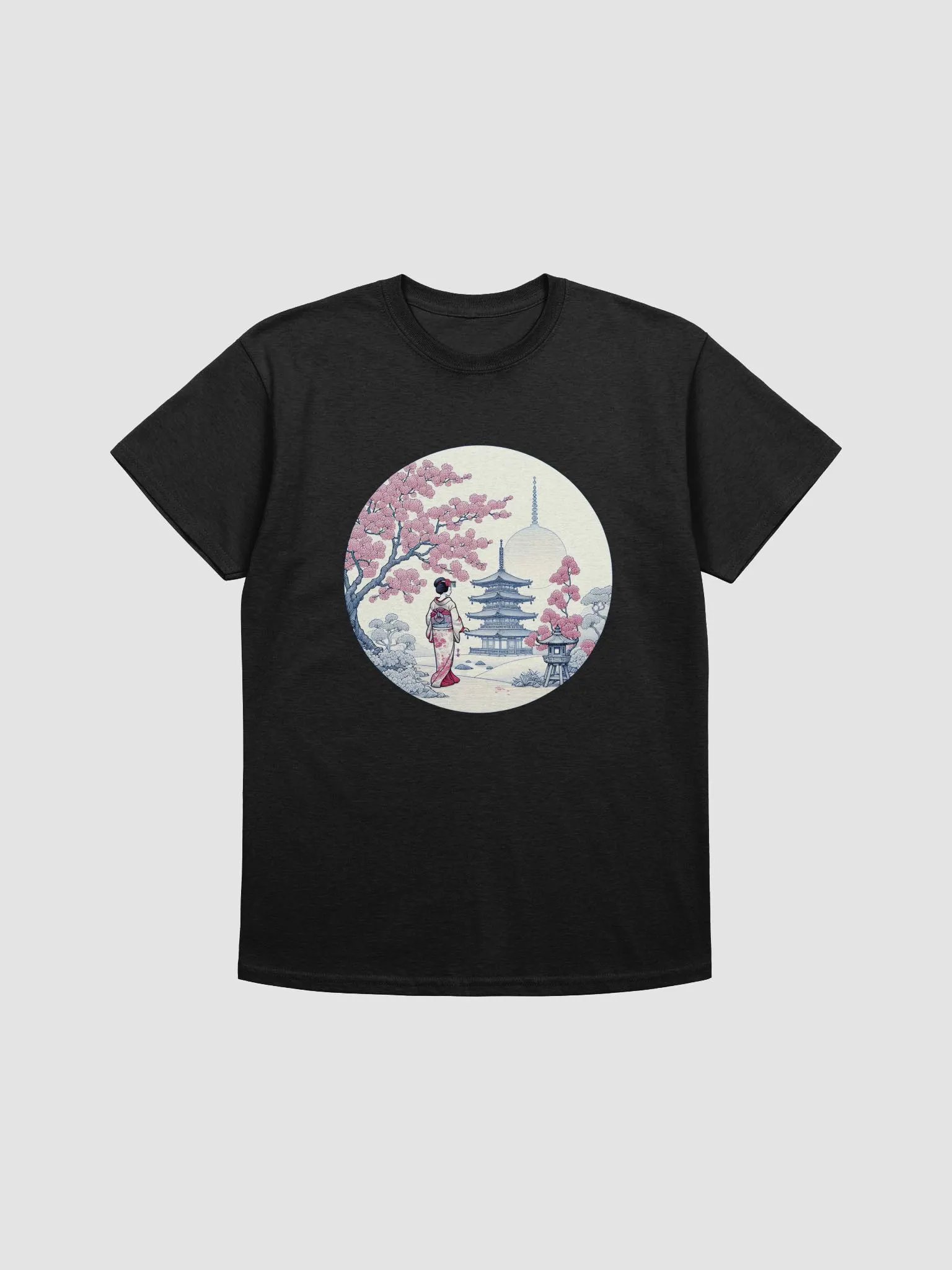 Traditional japanese motifs in a retro design product image (2)