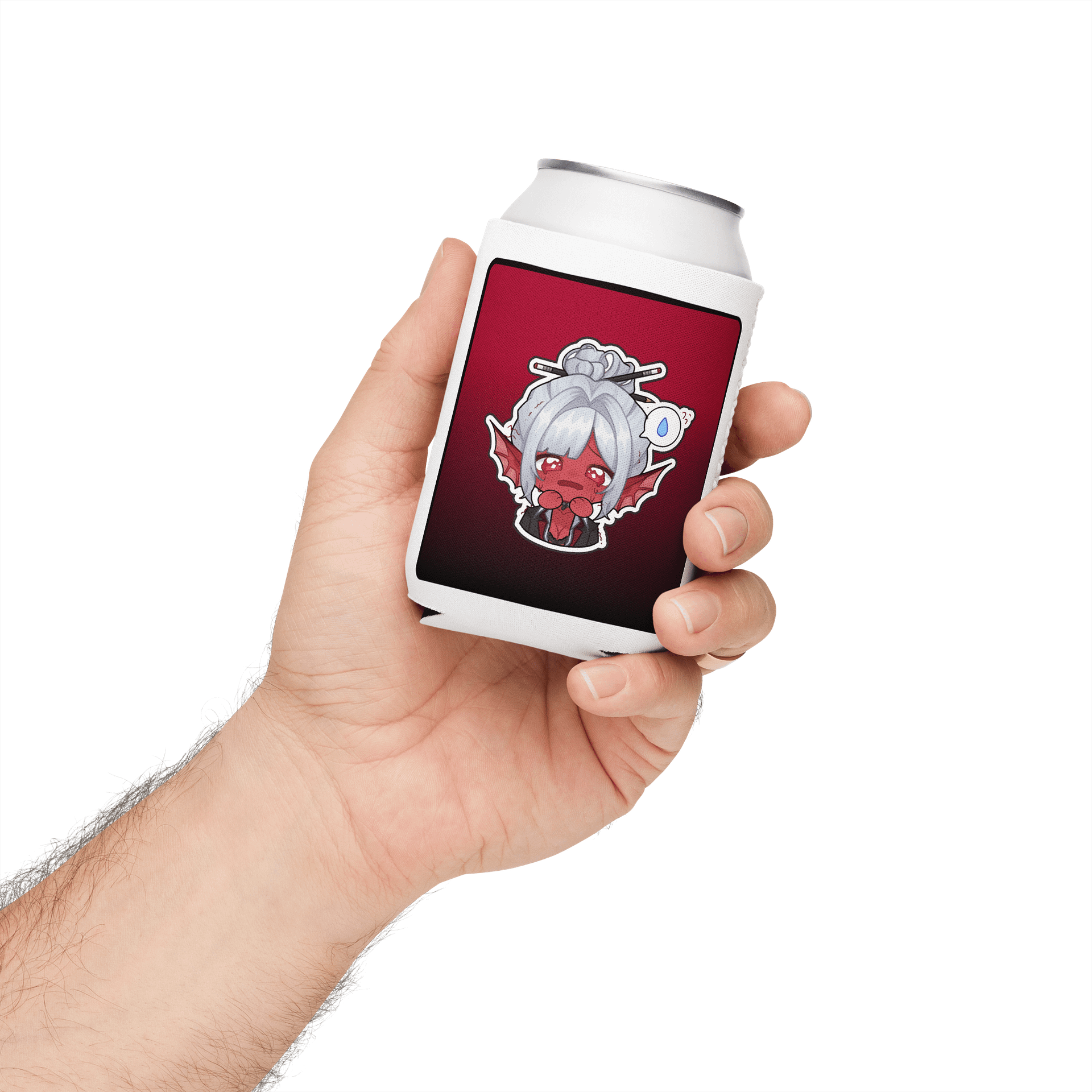 Hydrate Emote Coozie (Red) product image (4)