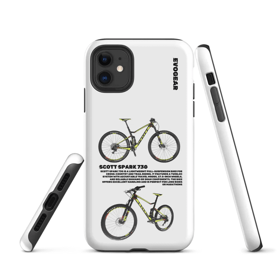 White Spark 730 iPhone Case product image (1)