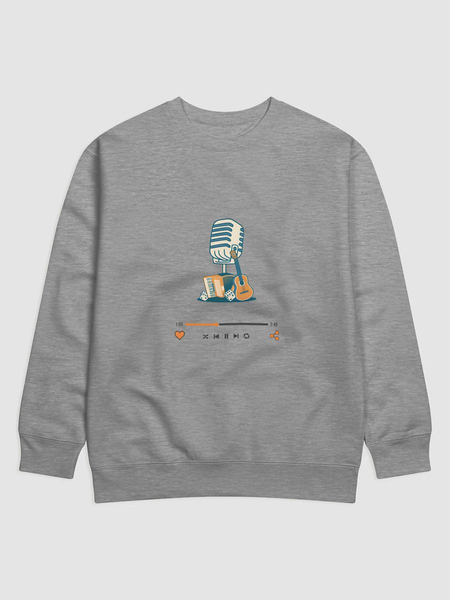 Vintage Microphone Musician Sweatshirt product image (2)