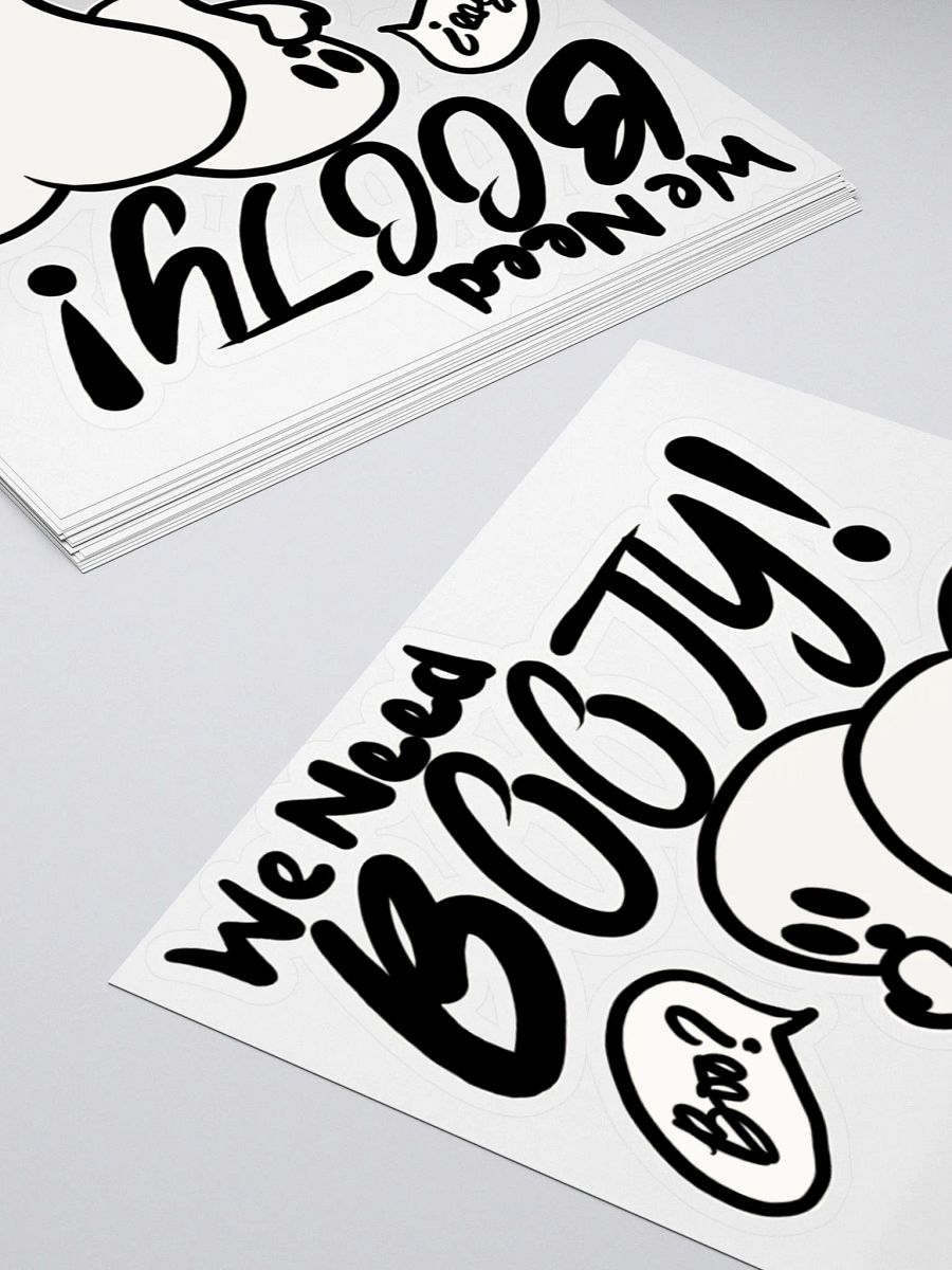 We Need BOOty Sticker product image (4)