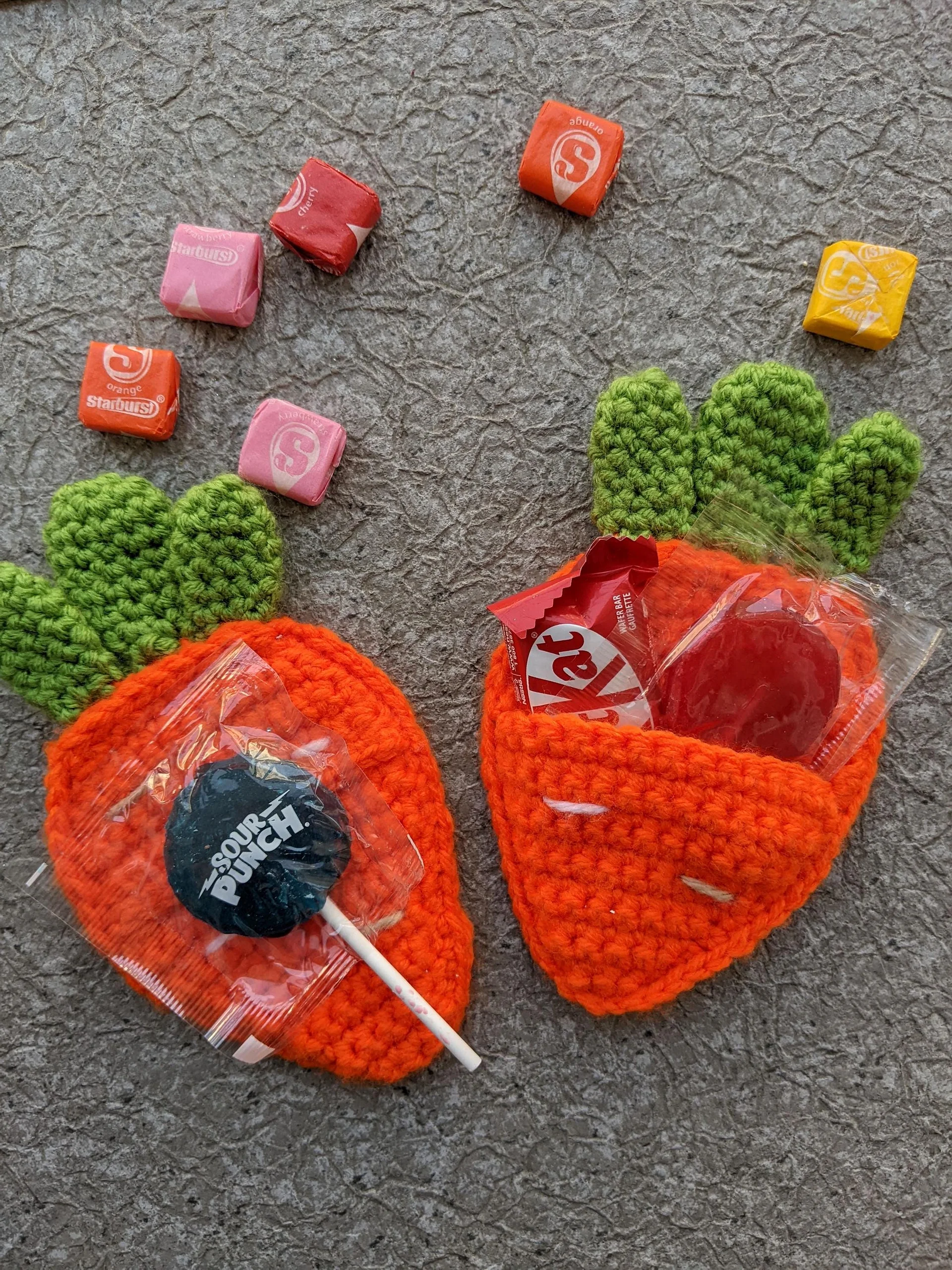 Crochet Carrot Treats Pocket Pattern product image (3)