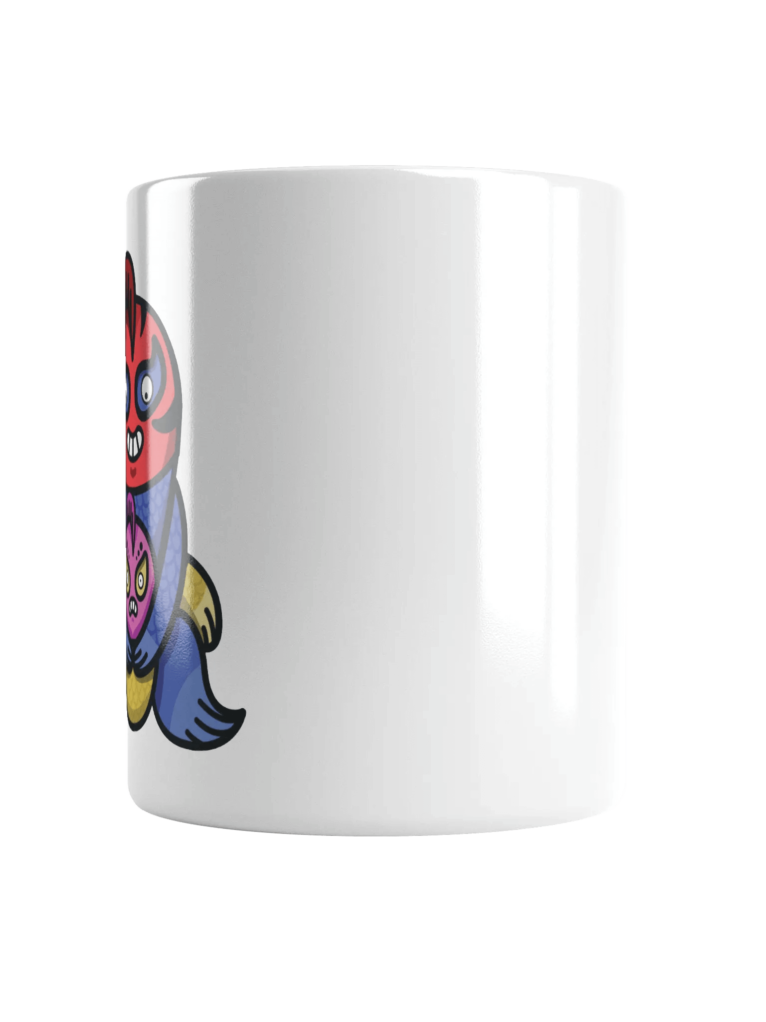 Pez Luchador - Mug (Left Handed) product image (6)