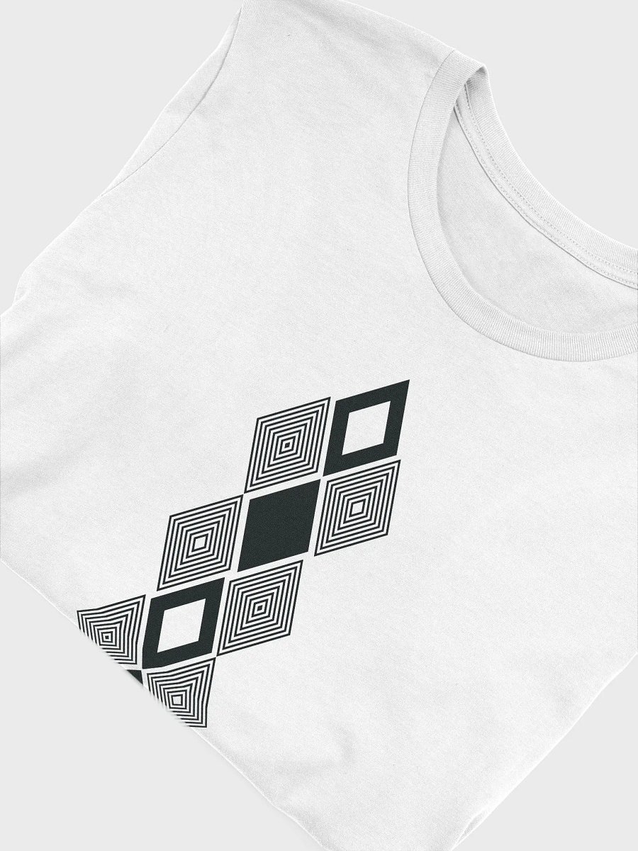 Black and white triangle design Supersoft T-Shirt product image (15)