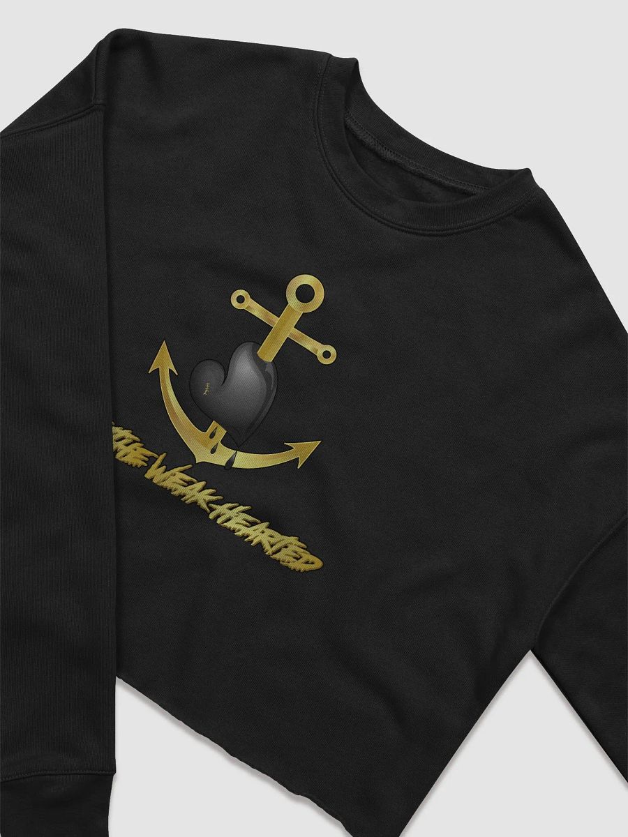 N4TWH Black Heart Cropped Crewneck product image (14)