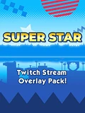 Super Star - Sonic Superstars-inspired Twitch Stream Overlay Pack product image (1)