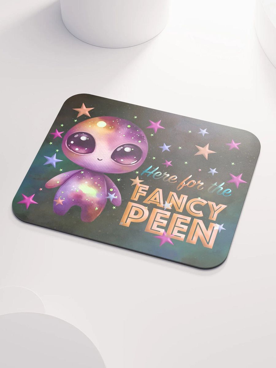 Fancy Alien Mouse Mat (Magenta Dude) product image (4)