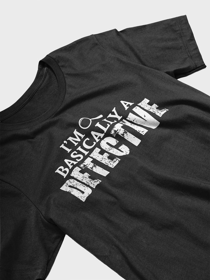 Women's Basically A Detective (Black) product image (2)
