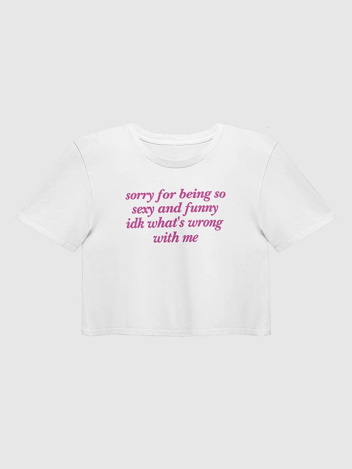 Playful Confidence Cropped T-shirt product image (1)