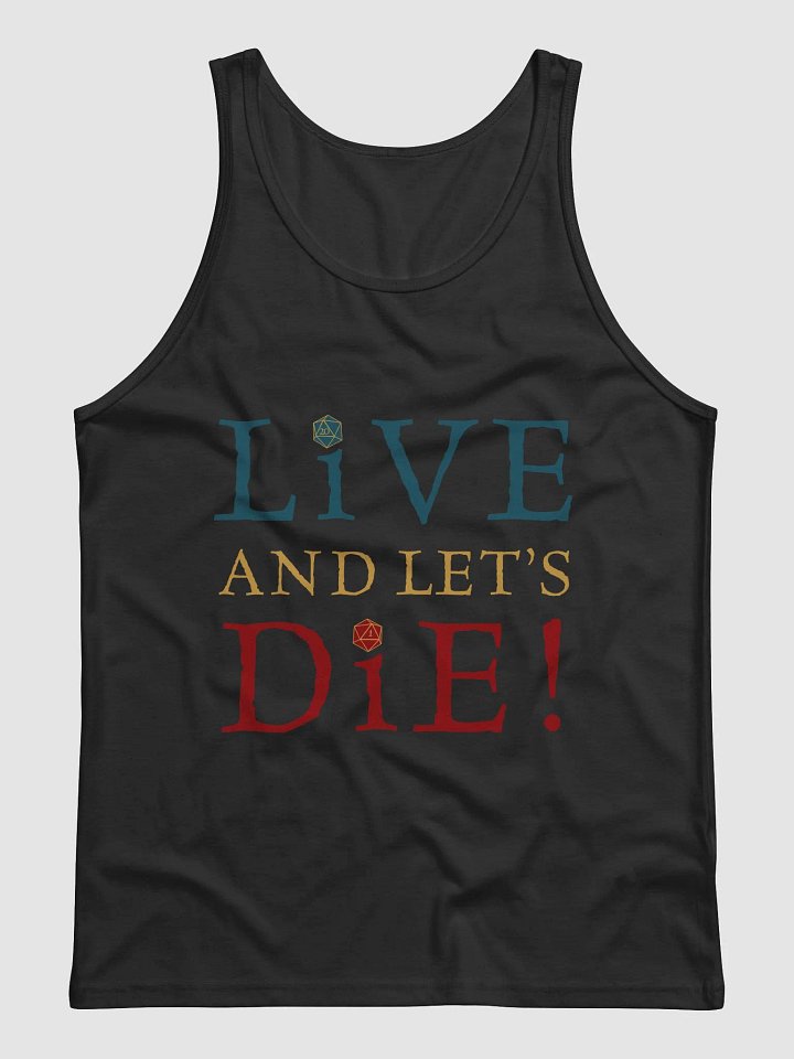 Live and Let's Die Logo Tank Top product image (3)