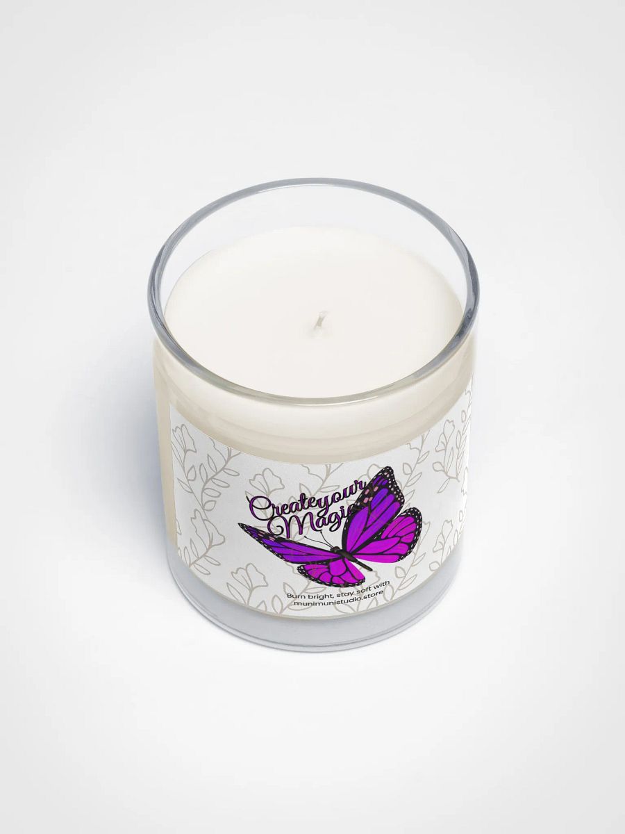 Create Your Magic – Purple Butterfly Soy Candle product image (3)