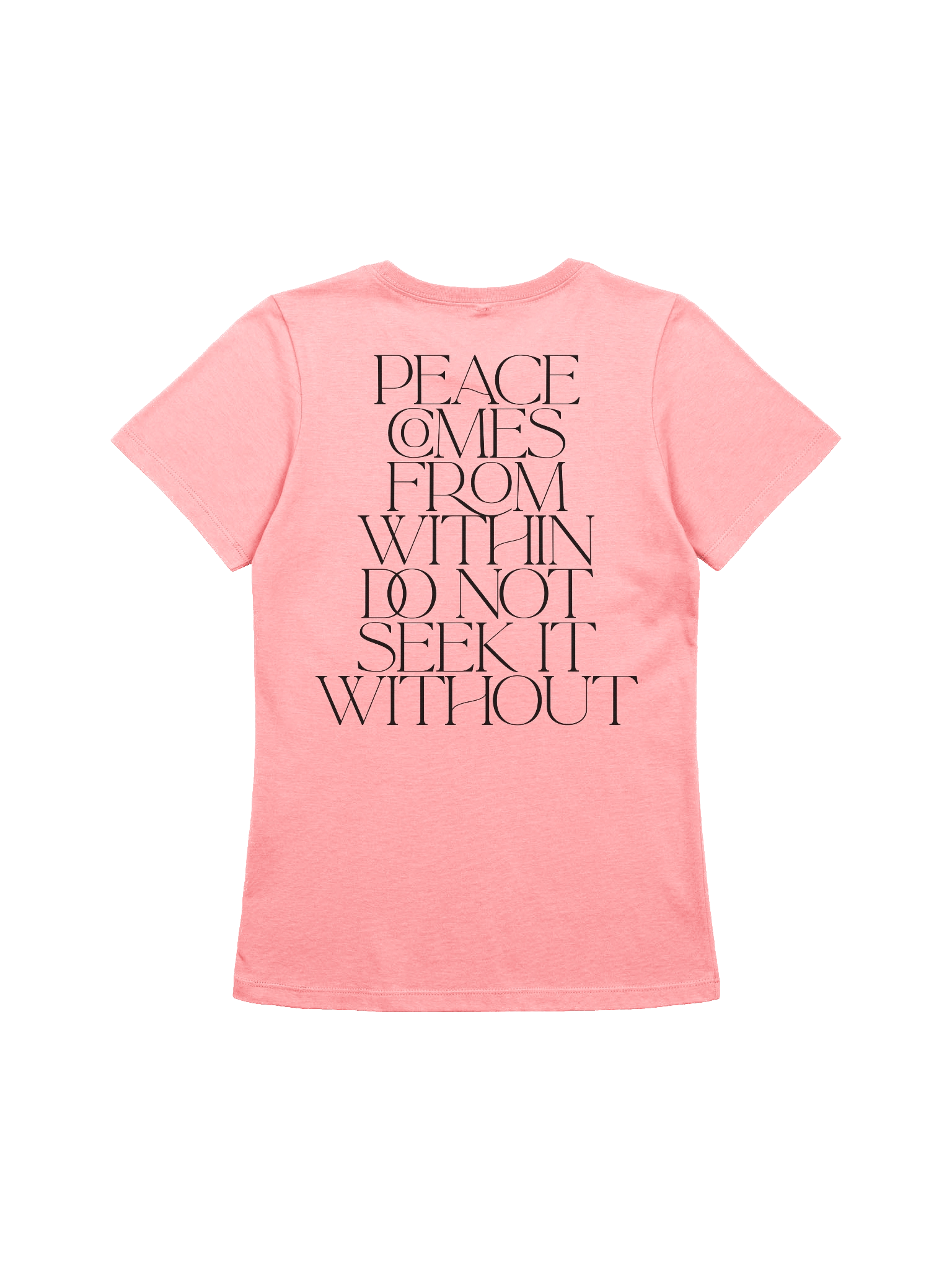 Peace Comes From Within Women's Relaxed Fit T-Shirt product image (1)
