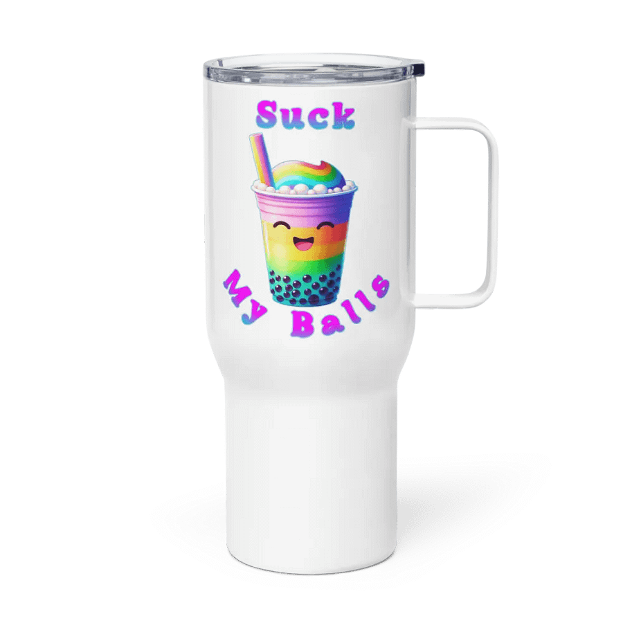 Rainbow Boba Delight Travel Mug product image (3)
