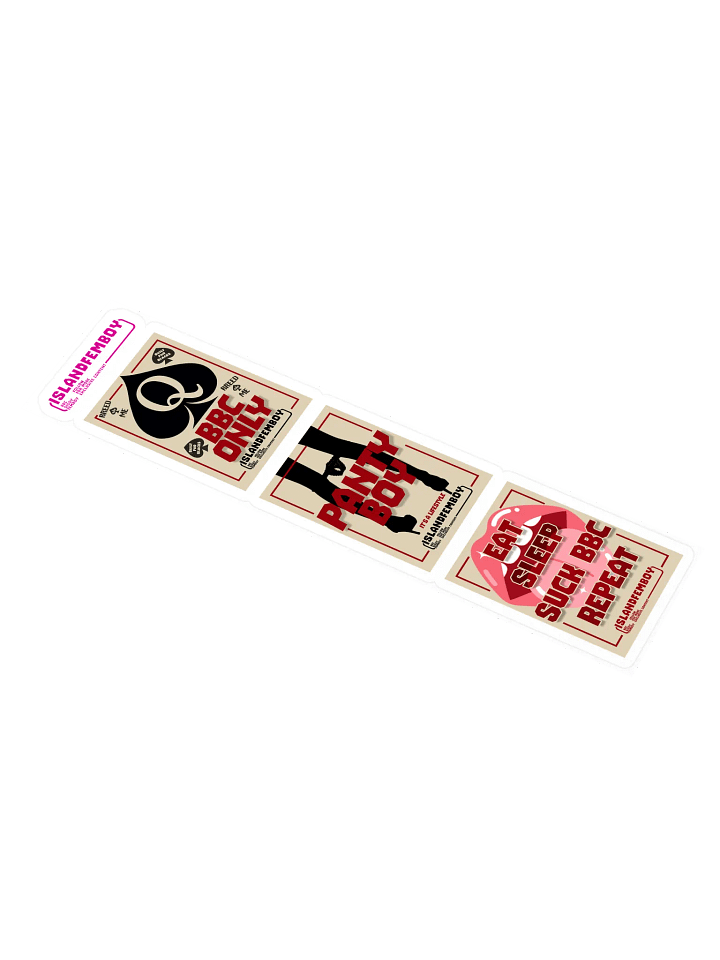 ISLANDFEMBOY : Sissy Sticker Pack : Femboy : Twink product image (2)