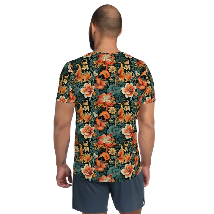 Sunset Flowers | Men´s Athletic T-Shirt product image (2)