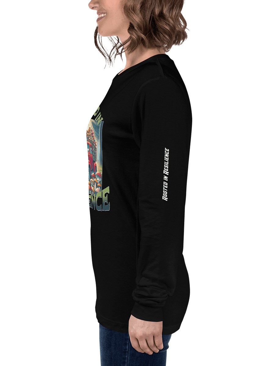 Vintage Red Truck with Mushrooms | Rooted in Resilience Long Sleeve T-Shirt product image (2)