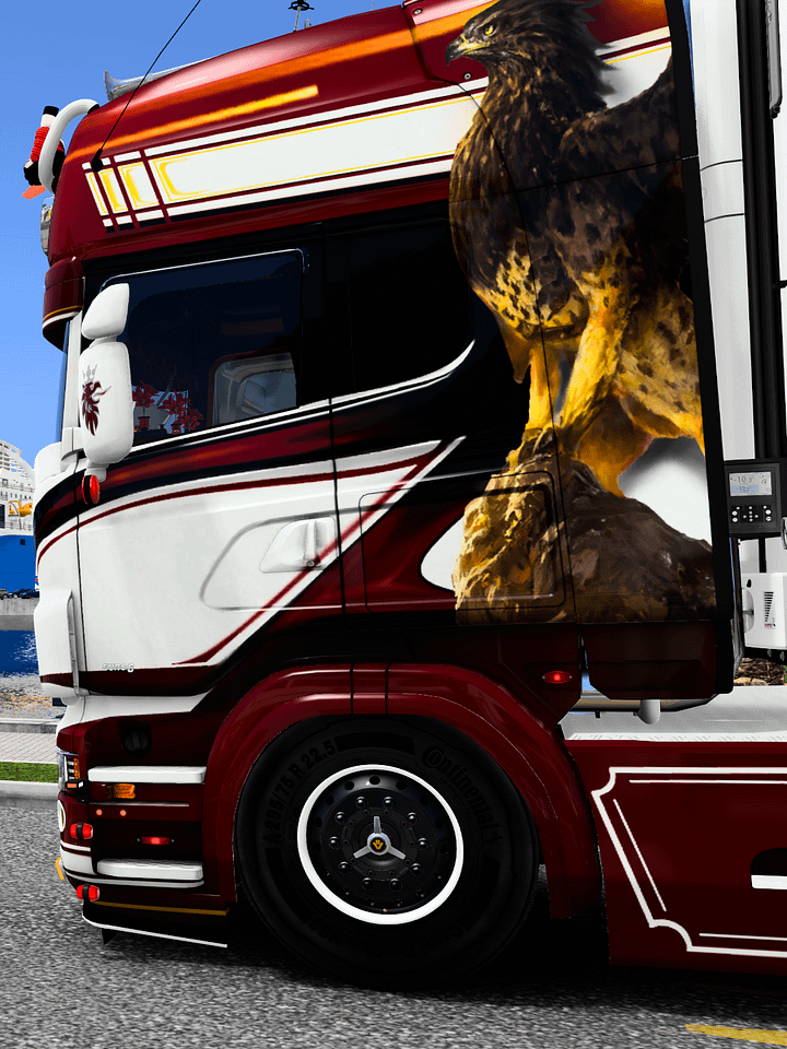 ETS2 Skin - Scania RJL Griffin By Dsan22 product image (2)