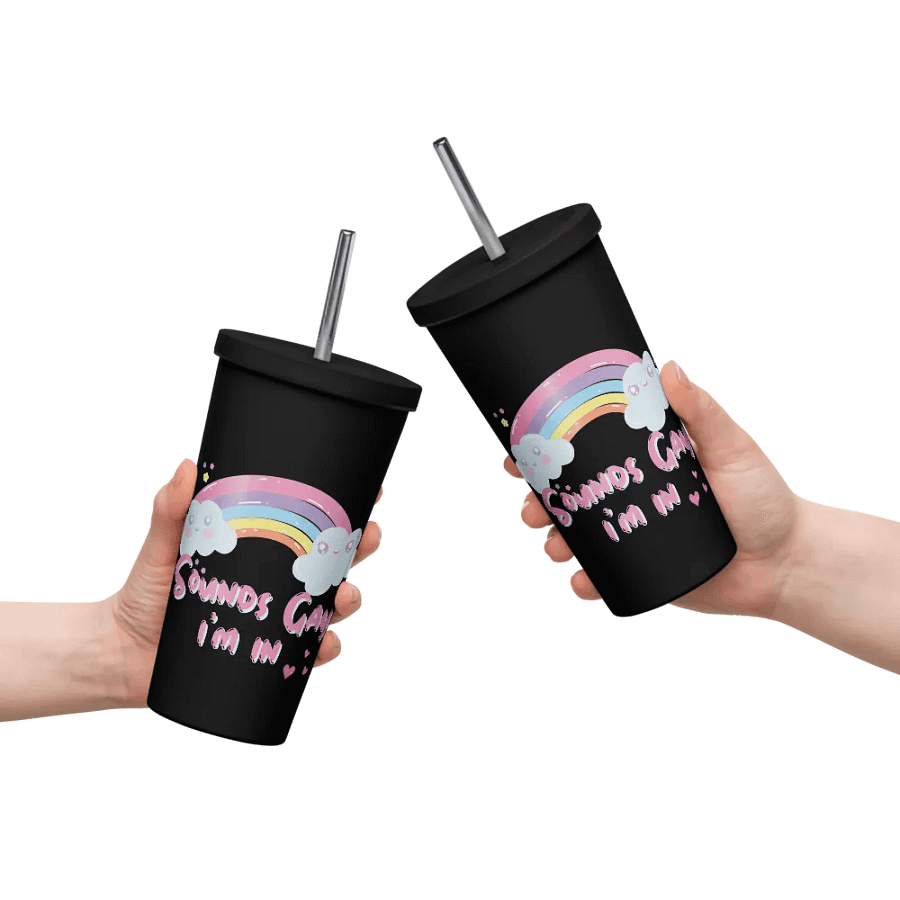 sounds gay i'm in insulated tumbler product image (10)