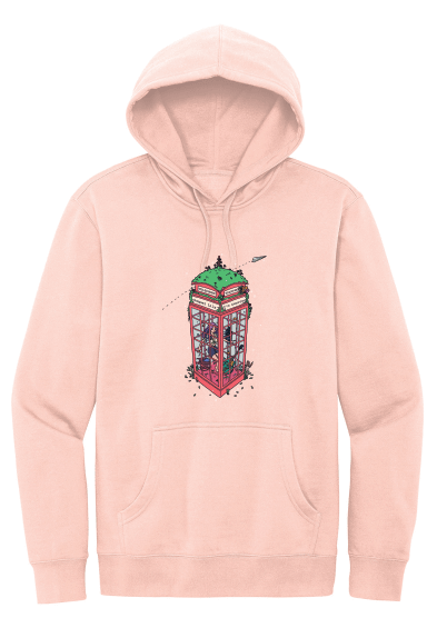 I'm Leaving Hoodie PEACH product image (1)