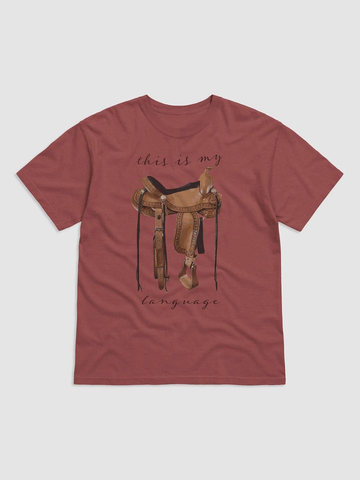 This Is My Language (Western Saddle) Shirt product image (1)