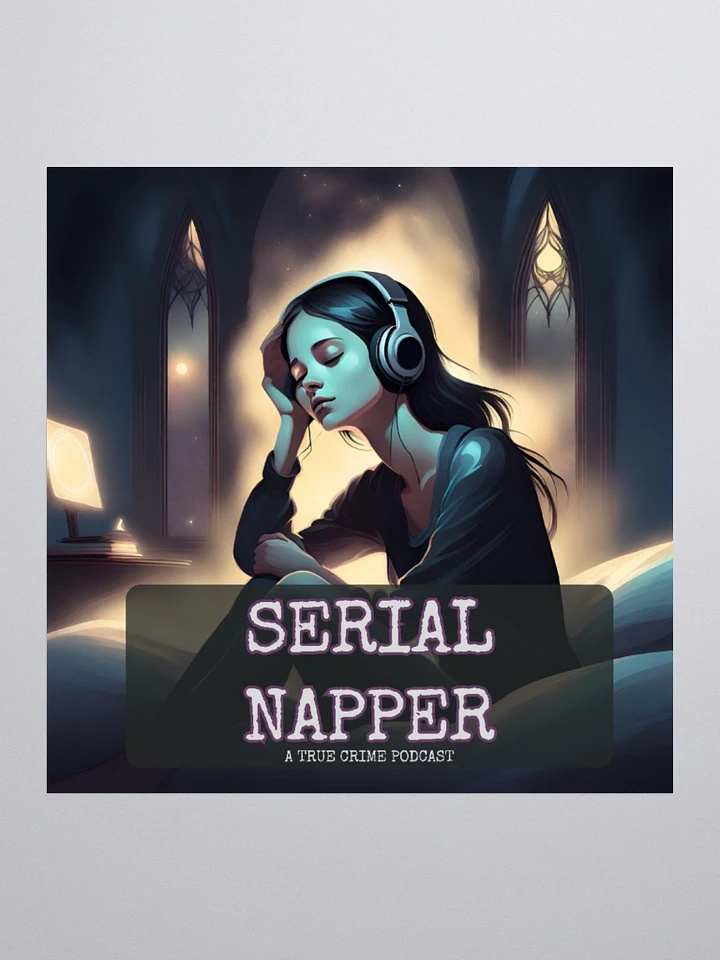 Serial Napper 2024 Cover Art Sticker product image (1)