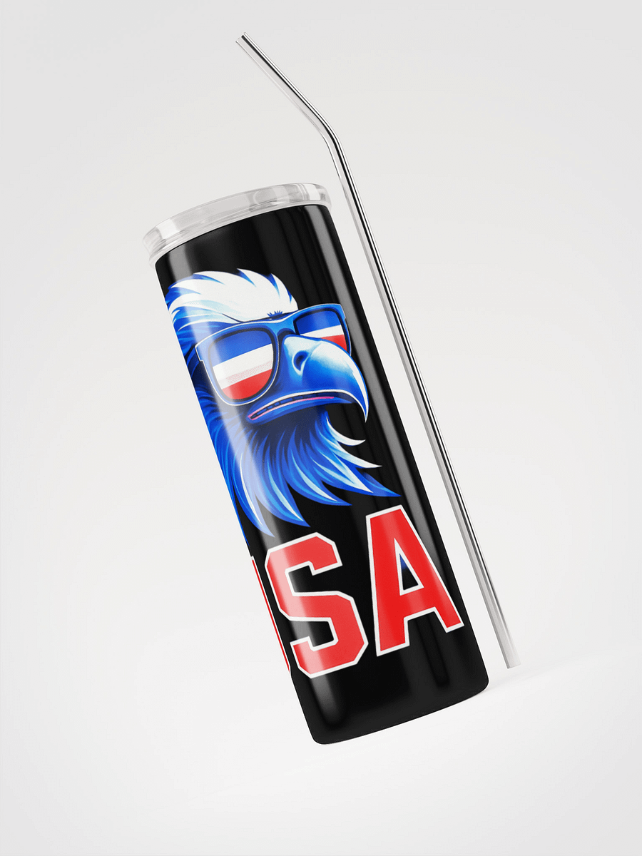 Patriotic Eagle Stainless Steel Tumbler product image (3)