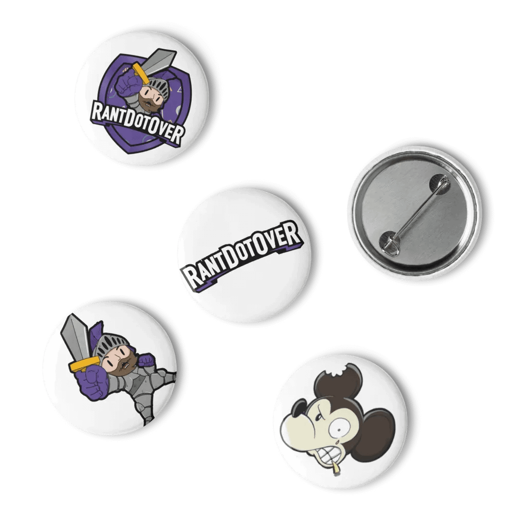 RantDotOver Pin Badges product image (6)