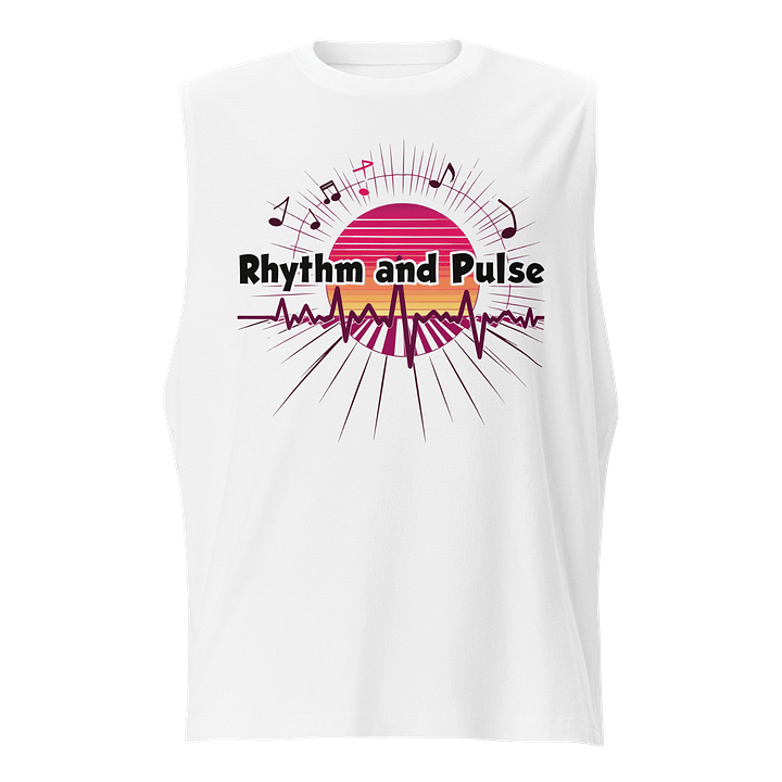 Sunset Rhythm Muscle Tank product image (1)