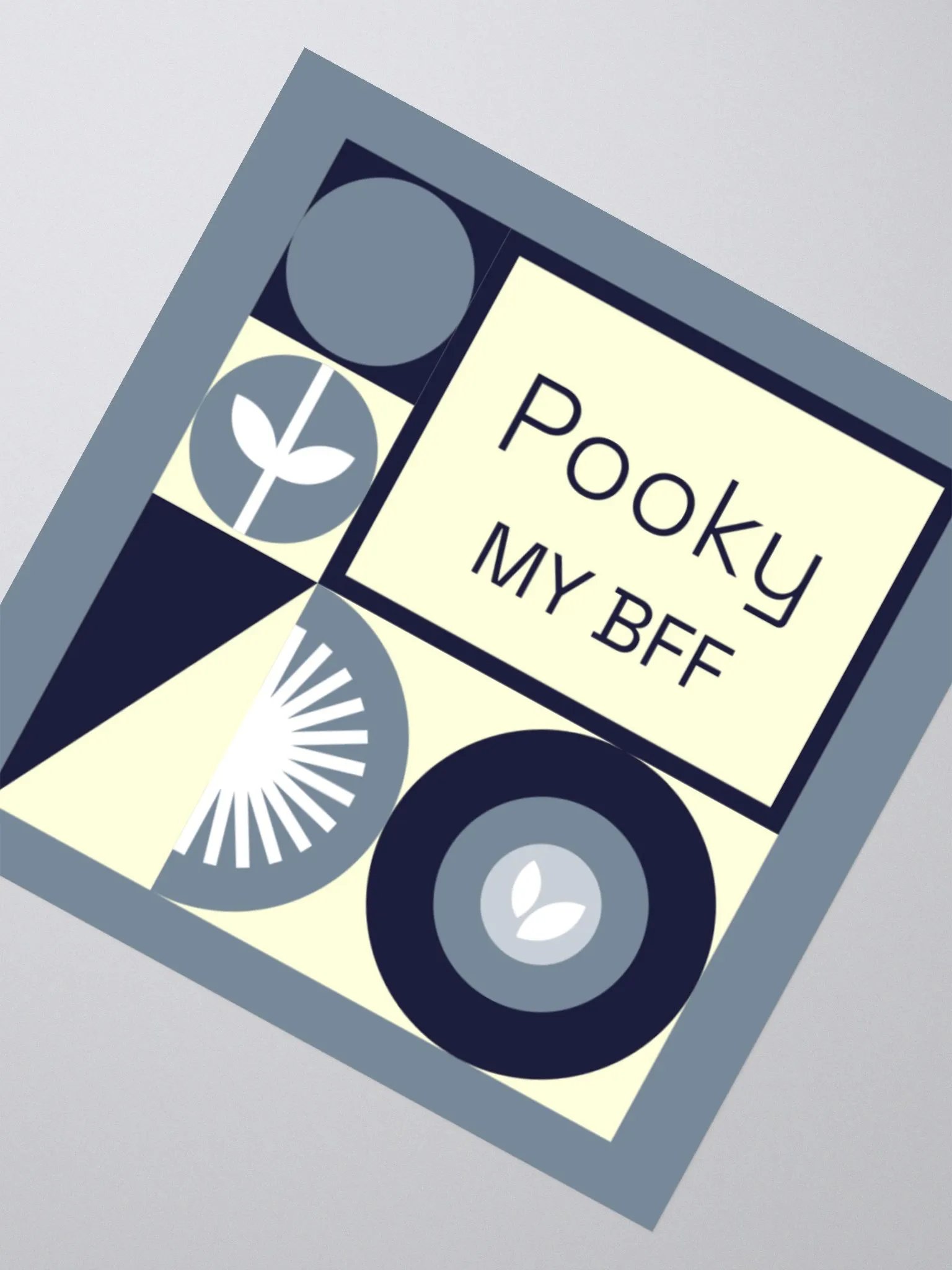 Pooky's Geometric Plant Sprout Stickers product image (4)