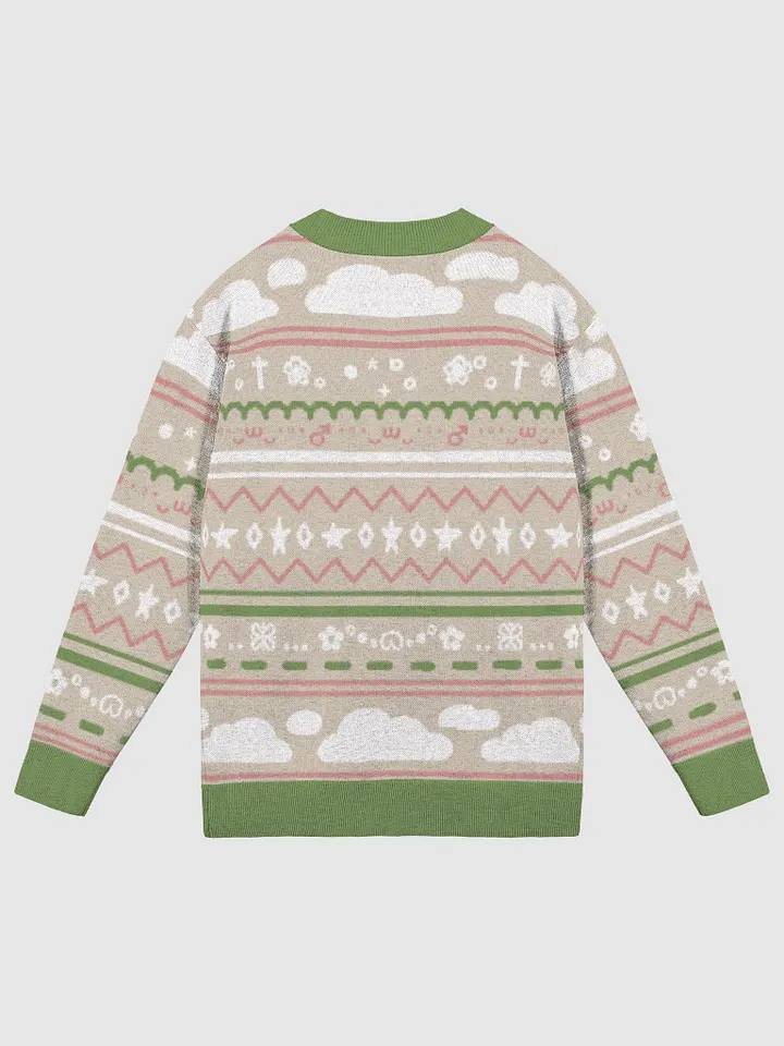 Cloudy Christmas Cardigan - Beige product image (8)