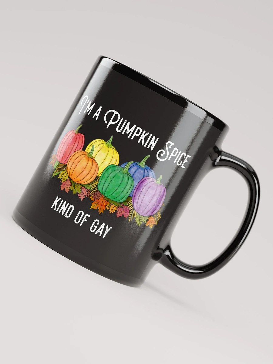 Pumpkin Spice Gay - Black Mug product image (4)