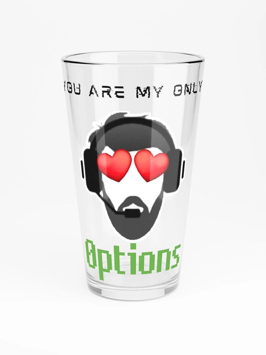 0nly 0ptions Pint Glass product image (3)