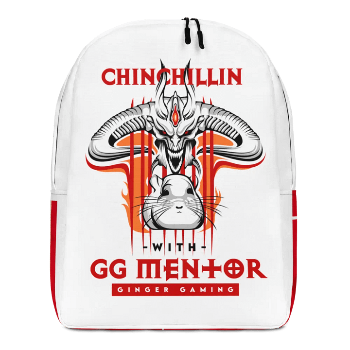 Chinchillin With GGMentor Backpack! product image (1)