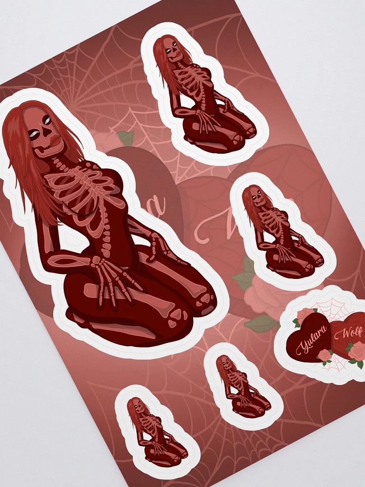 Skelly Girl Stickies product image (1)
