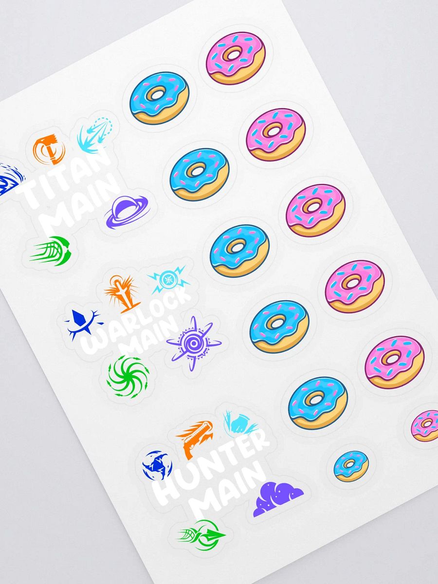 Destiny x Donuts Sticker Pack product image (1)