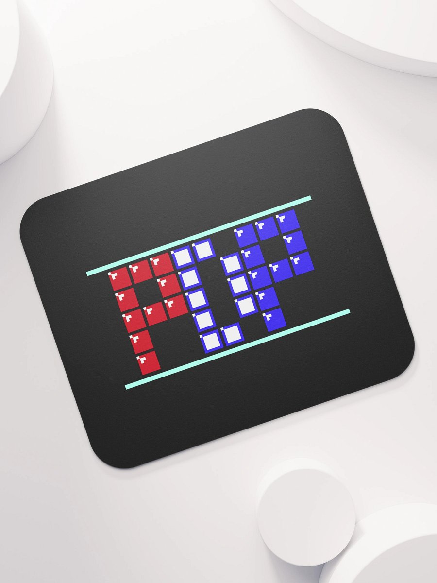 Retro Piece Dependency Podcast Mousepad product image (7)