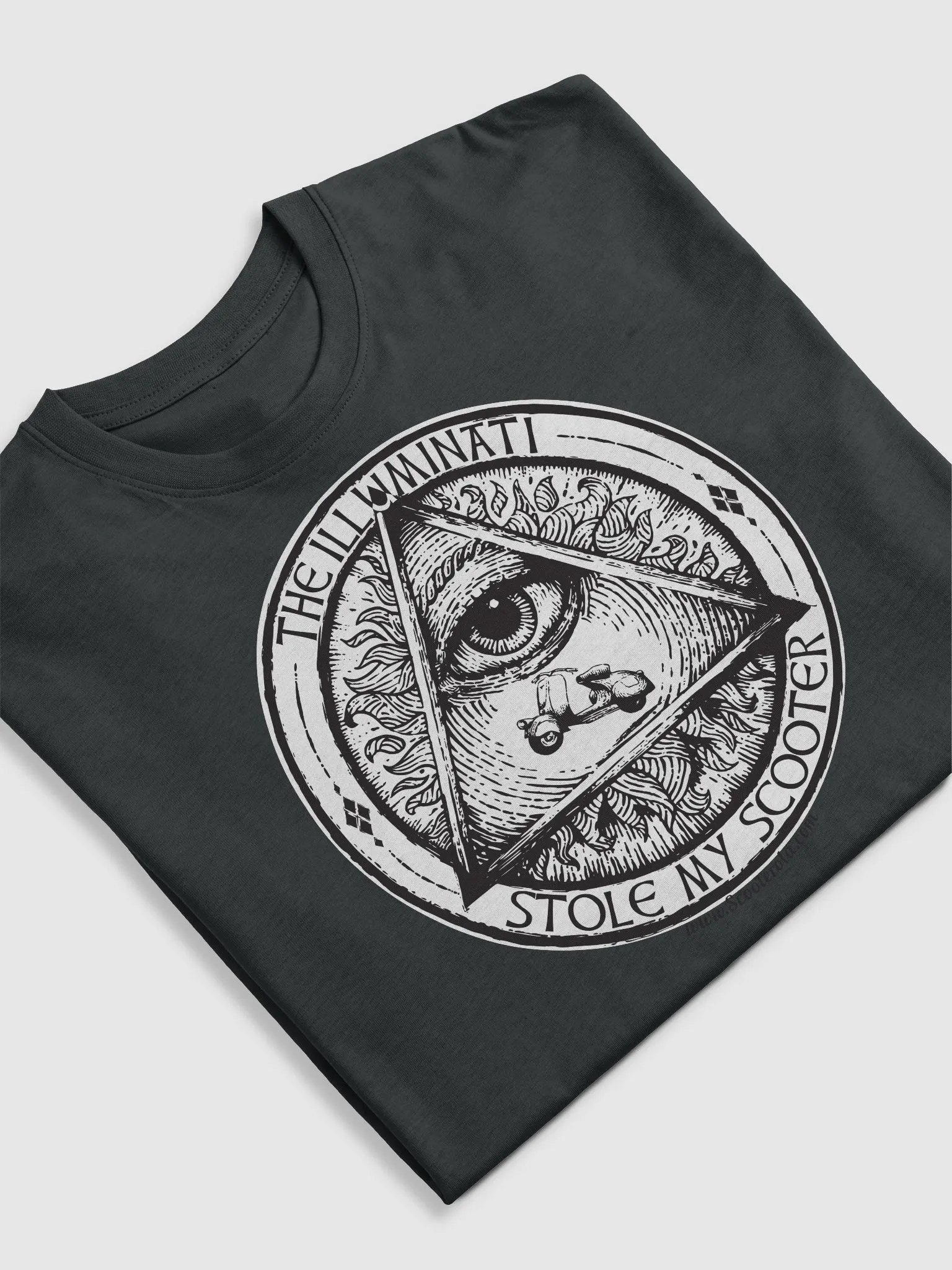 Illuminati Stole My Scooter Tee product image (5)