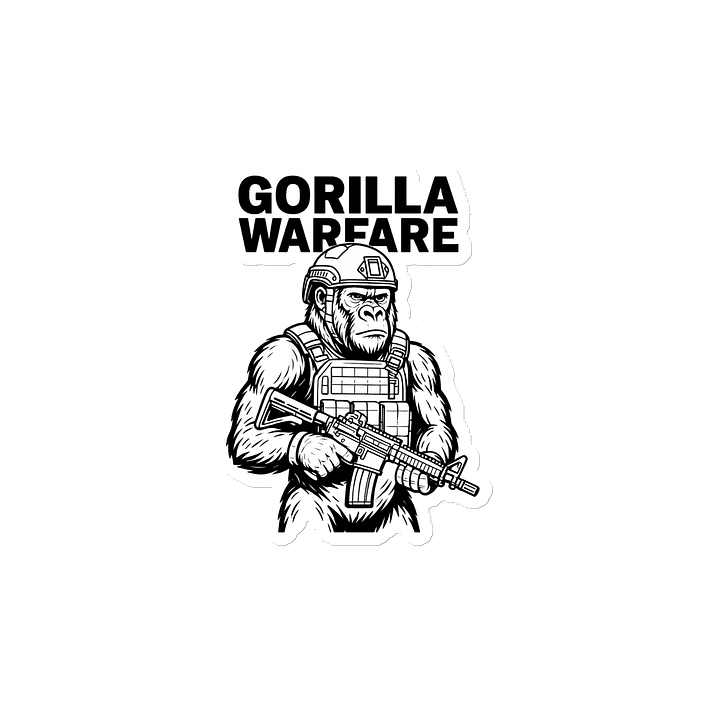 Gorilla Warfare Magnet product image (2)