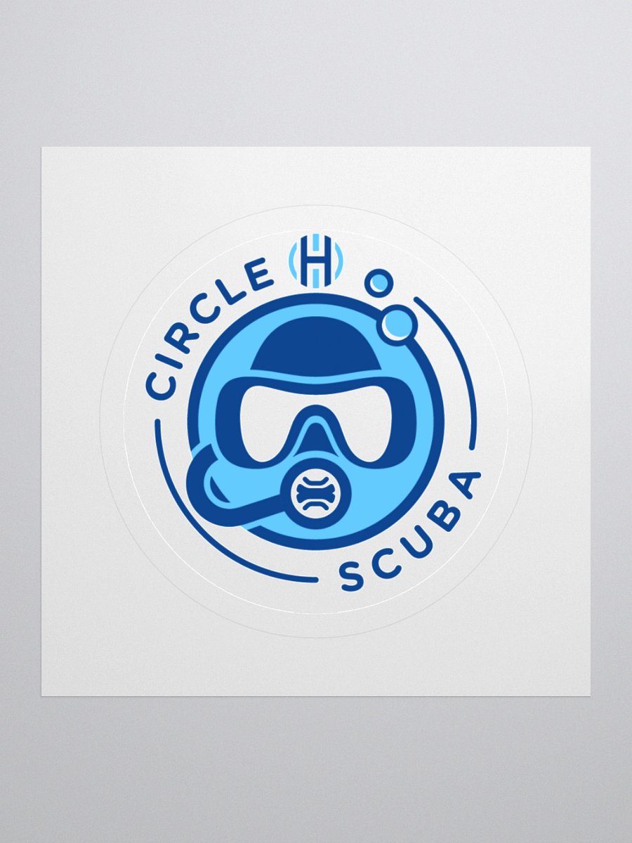 Circle H Scuba Sticker product image (1)