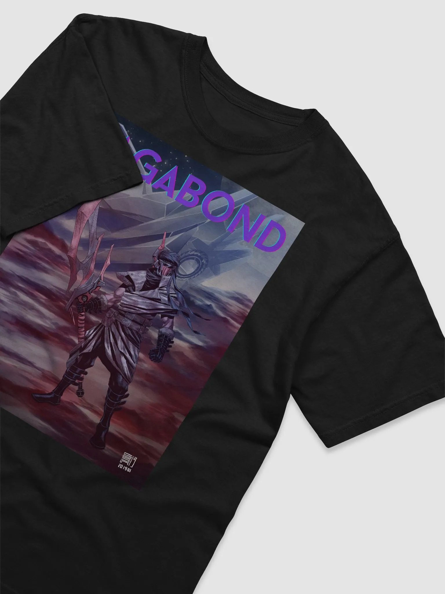 "Vagabond" – Sci-Fi Desert Drifter Tee product image (3)