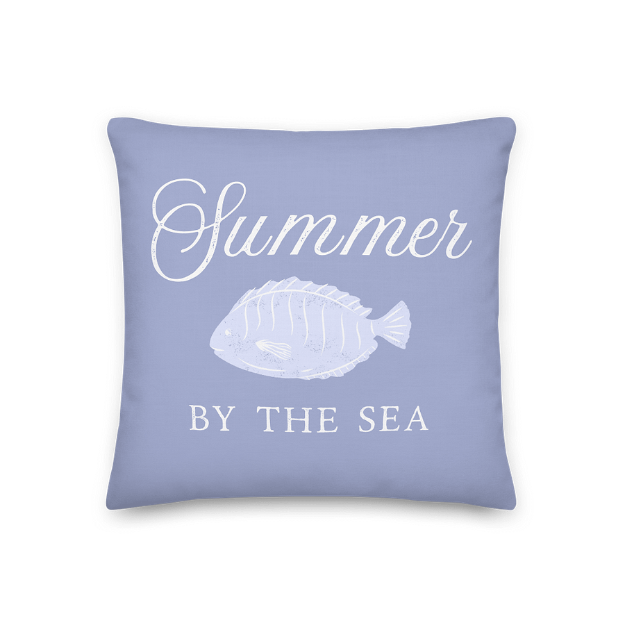 Summer by the Sea Premium Pillow/Sommer am Meer Premium Kissen product image (1)
